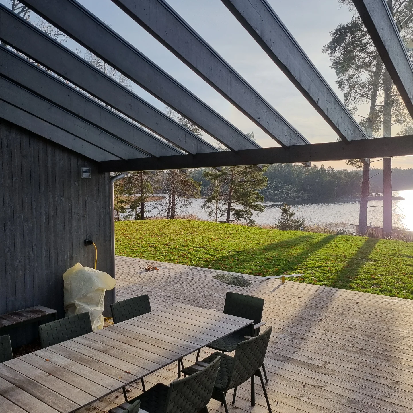 Glastak veranda Nacka